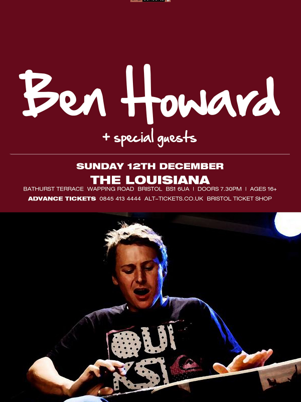 Ben Howard + special guests