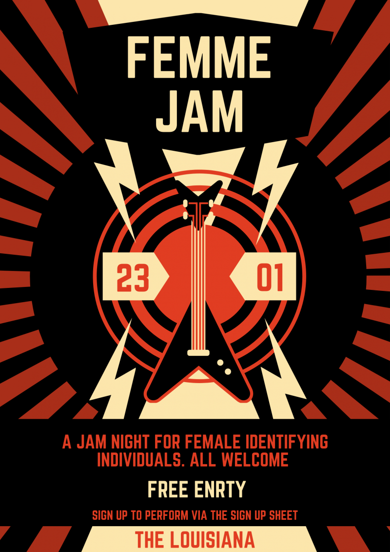 Femme Jam - Open mic/ Jam Night