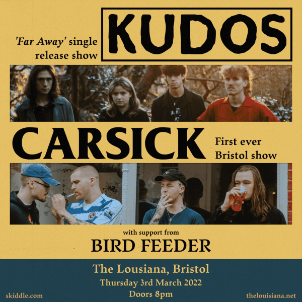 Kudos Single Release Party With Carsick + More