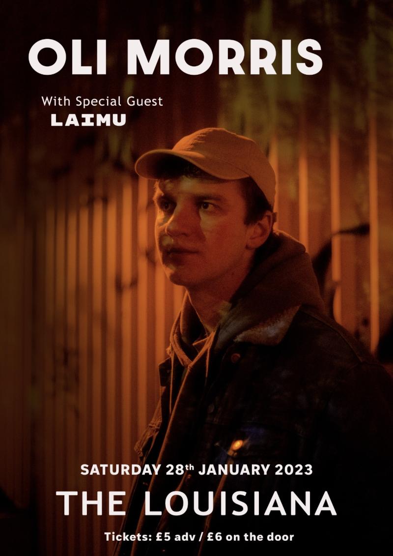Oli Morris Band + support from Laimu