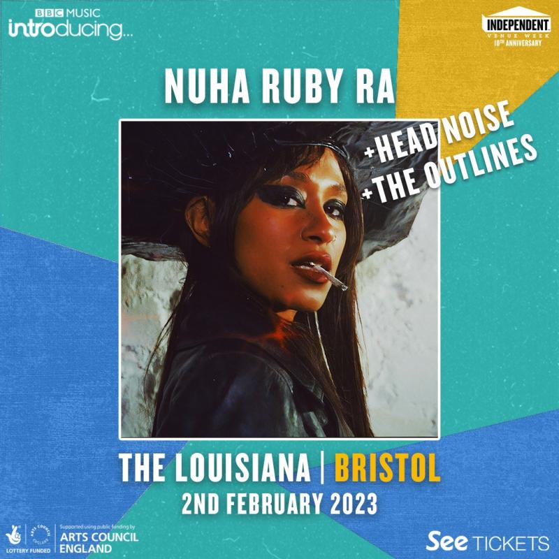 Nuha Ruby Ra + Head Noise + The Outlines