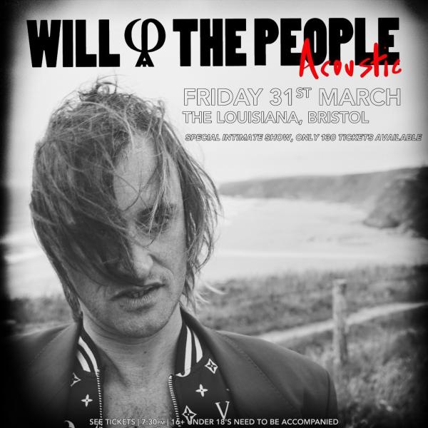 Will From Will & The People acoustic show