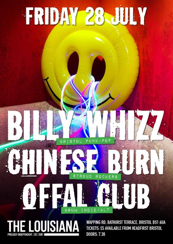 Billy Whizz, Chinese Burn, Offal Club