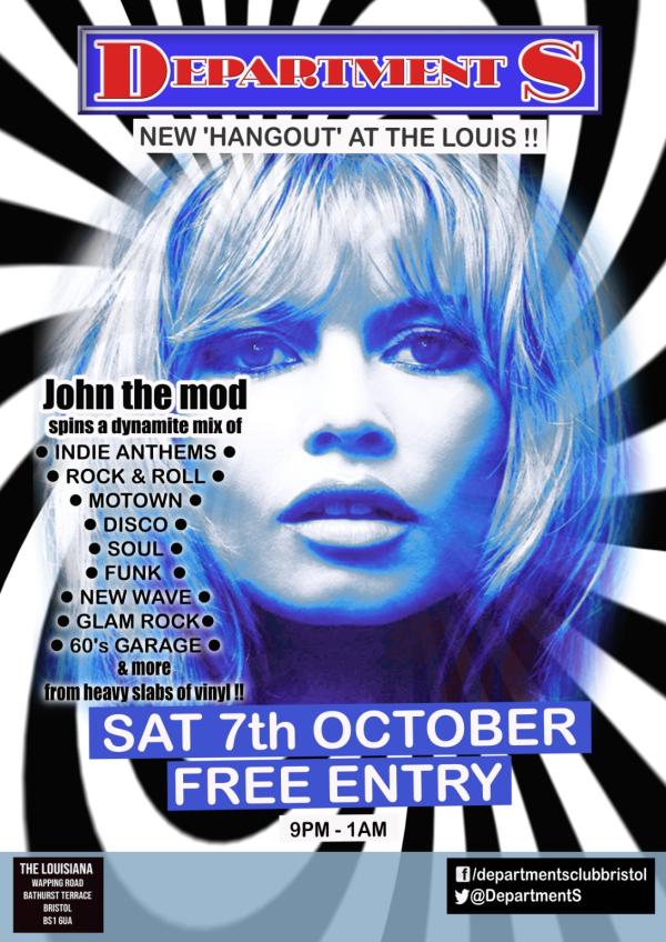 Department S ‘Hang Out’ at The Louisiana FREE ENTRY