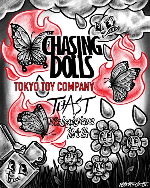 Chasing Dolls + Tokyo Toy Company + Toast