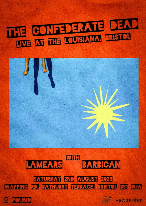 Psyche night with The Confederate Dead, Lamears + Barbican