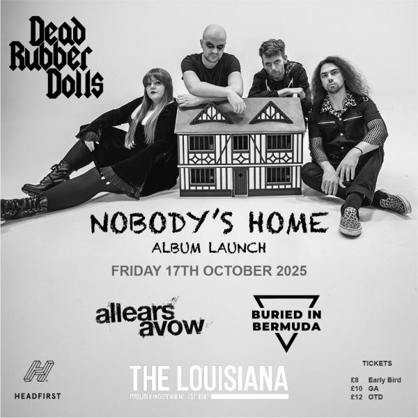 Dead Rubber Dolls: Nobody's Home Album Launch