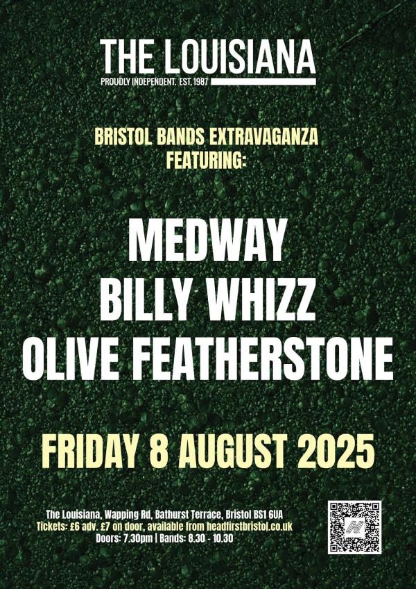 Medway, Billy Whizz, Olive Featherstone