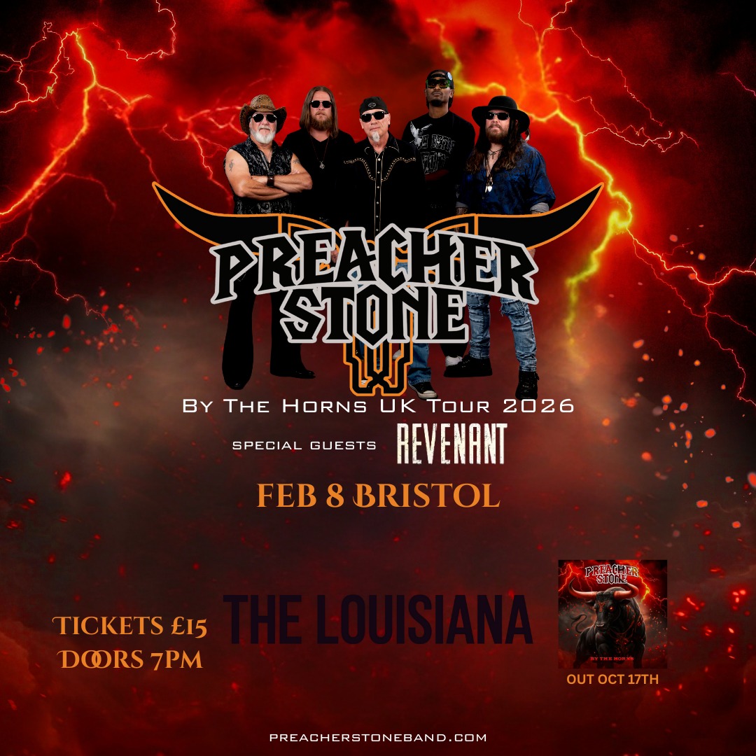Preacher Stone - By The Horns UK Tour 2026